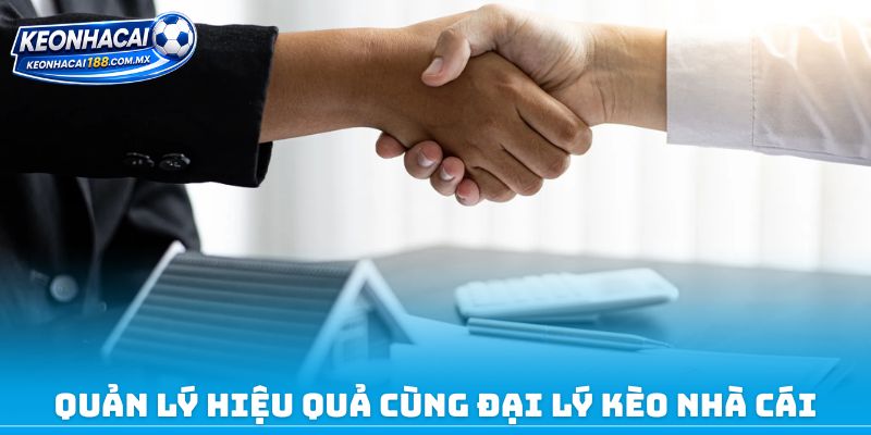 Quản lý hiệu quả cùng đại lý kèo nhà cái 